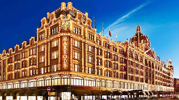 Head to Harrods for Afternoon Tea with a Glass of Champagne - lovely!