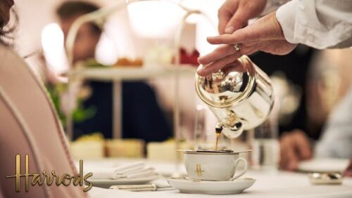 How about a Prosecco Cream Tea for Two in The Harrods Tea Rooms?