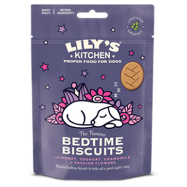 How about some bedtime treats for your loving canine member of the family?