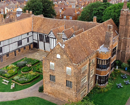 Gainsborough Hall is one of the biggest and best-preserved medieval manor houses in England.