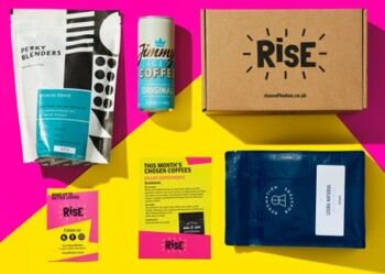 For coffee lovers, how about a Rise Coffee Gift Box?