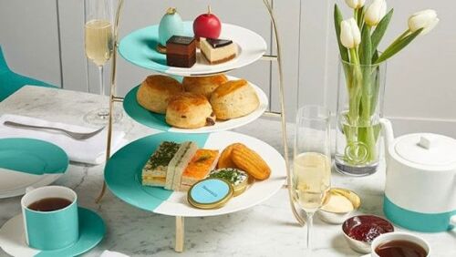 How about Afternoon Tea at The Tiffany Blue Box Cafe at Harrods for Two?
