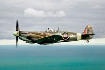 There's a 20 minute Fly With a Spitfire Experience
