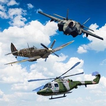 In Norfolk, there's a Military Aircraft Simulator Experience