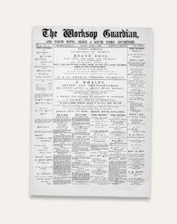 The Worksop Guardian was first published in March 1896.