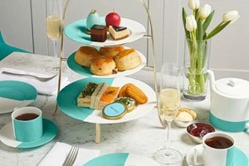 Or there's an Afternoon Tea for Two at The Tiffany Blue Box Cafe at Harrods