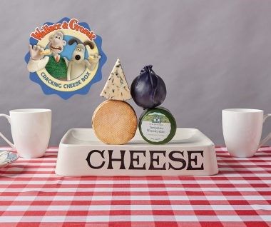 For Wallace and Gromit fans who love cheese, how about this Wallace and Gromit Cracking Cheese Box?