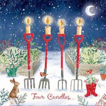 Is it the Four Candles Christmas card - or the Fork Handles Christmas card? 