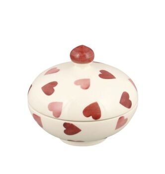 Take a look at this Pink Hearts Small Lidded Pot