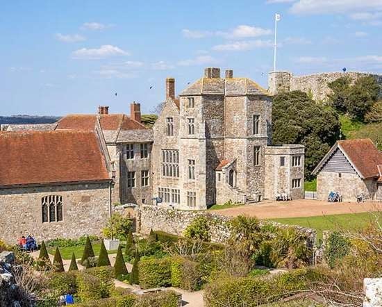 Carisbrooke Castle is on the Isle of Wight Carisbrooke Castle is on the Isle of Wight