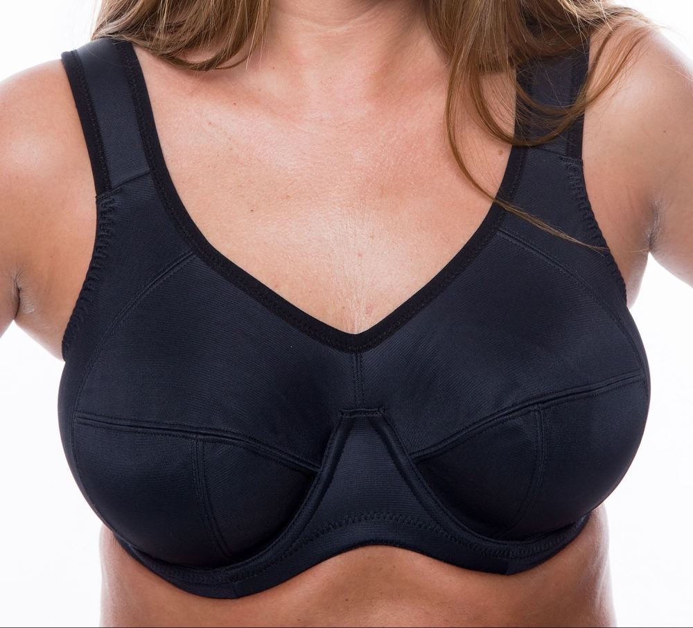 LG 777B - UNDERWIRED SPORTS BRA 34D to 46J. 20 PCS - £7.65 each