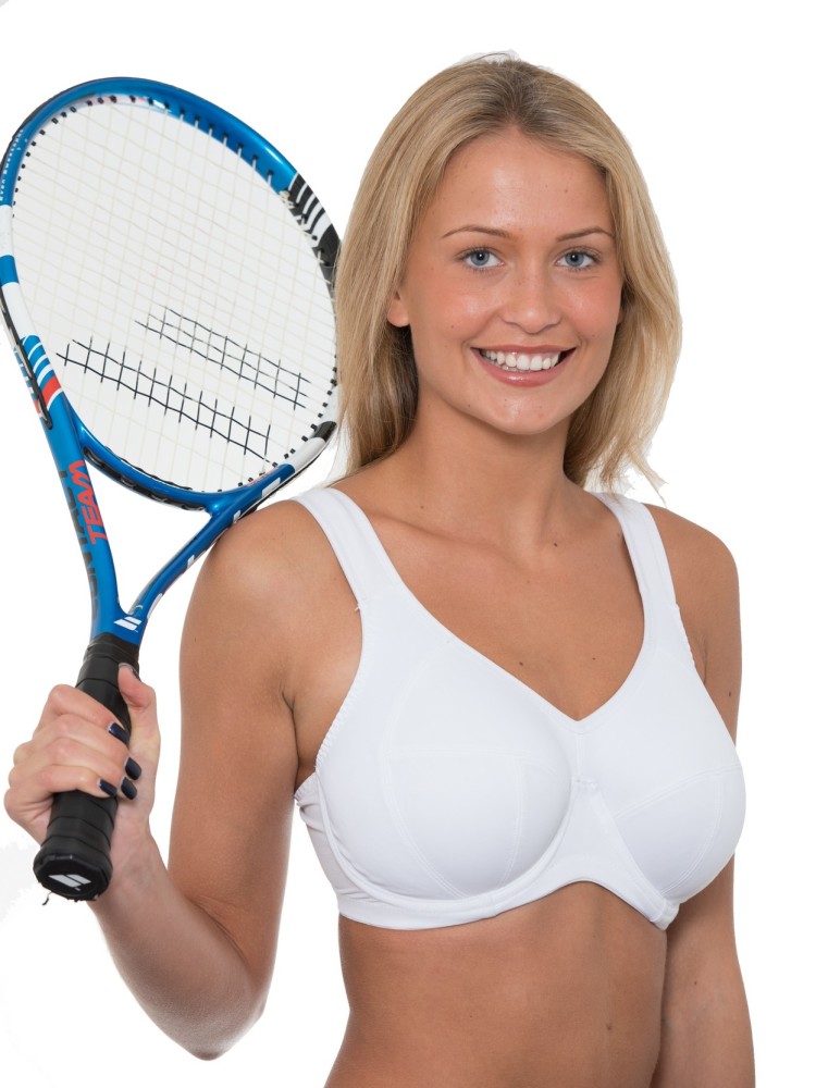 LG777 - UNDERWIRED SPORTS BRA 34D to 46J. 25 PCS - £8.50 each