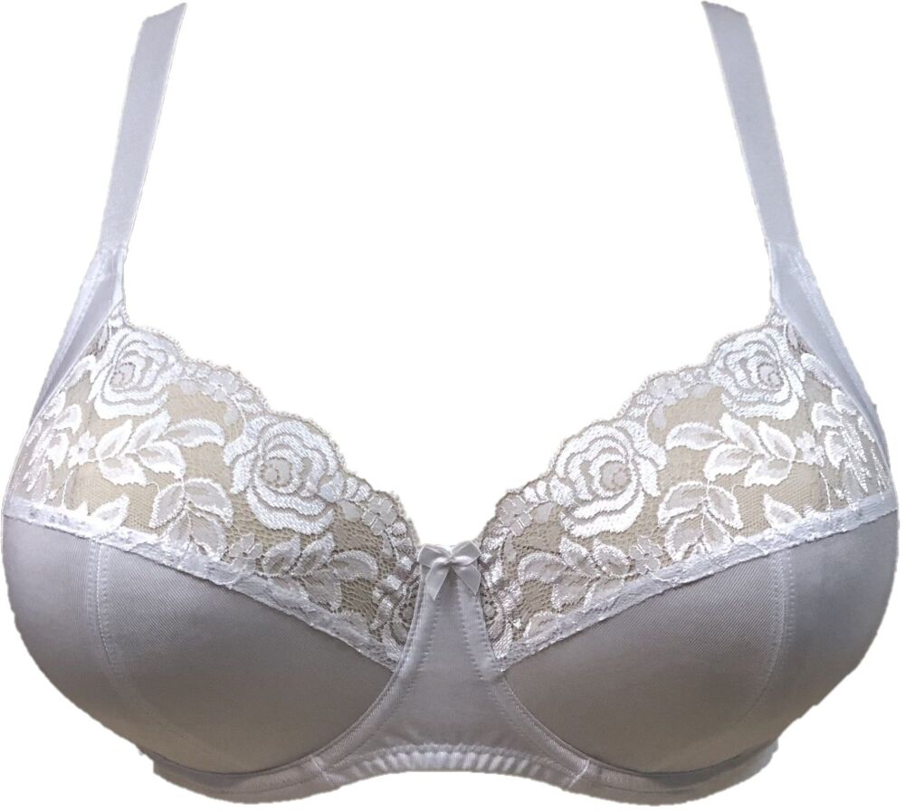 LG525 - 40 PCS OF WHITE UNDERWIRED BRA