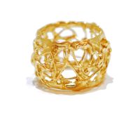 Gold Webbed Ring