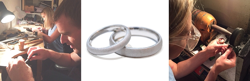 make your own wedding rings jewellery class