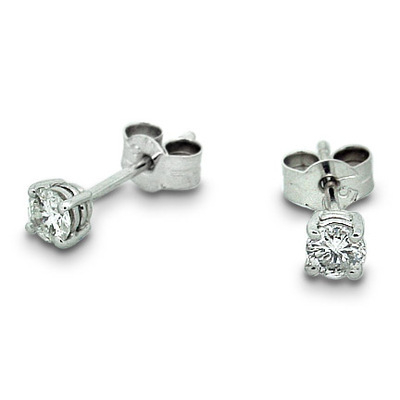 Diamond Stud Earrings - .15 total carat weight