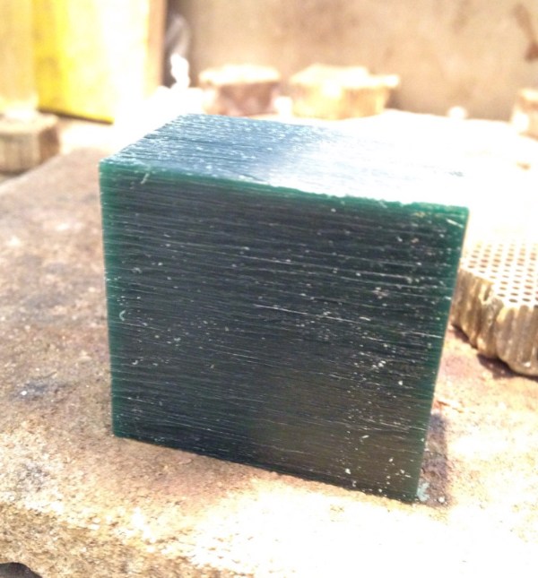 handmade jewellery - wax block