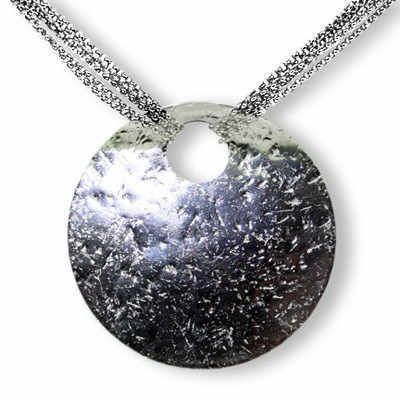 Flame Necklace silver-colored glittery Jewelry Chains Necklaces 