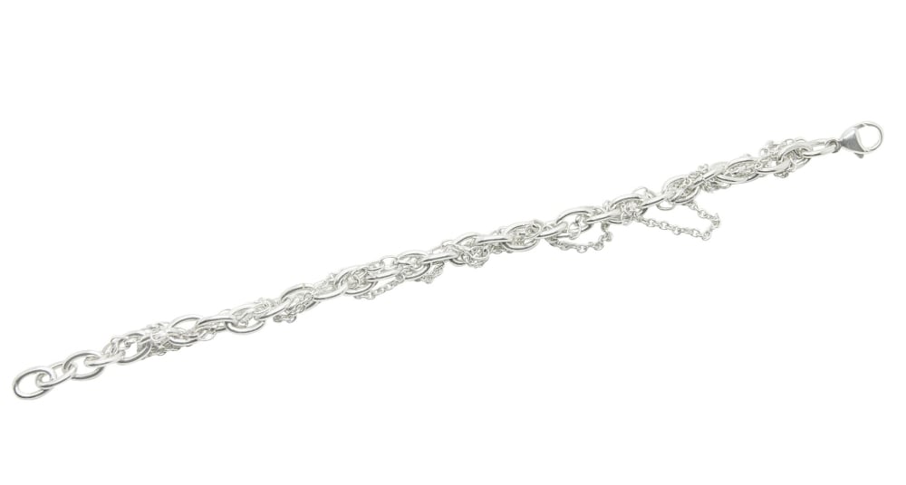 Multi Chain Silver Bracelet