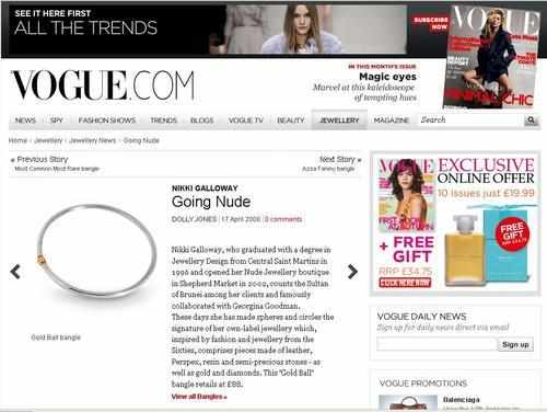 Vogue.com - Press