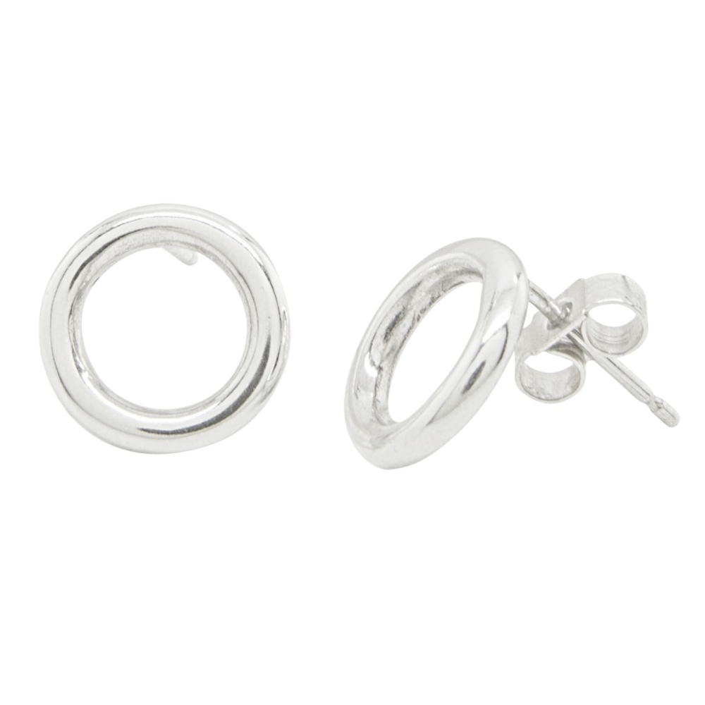 Vanilla Links Earrings, Handmade Silver Earrings - Exclusive to Nude Jewell