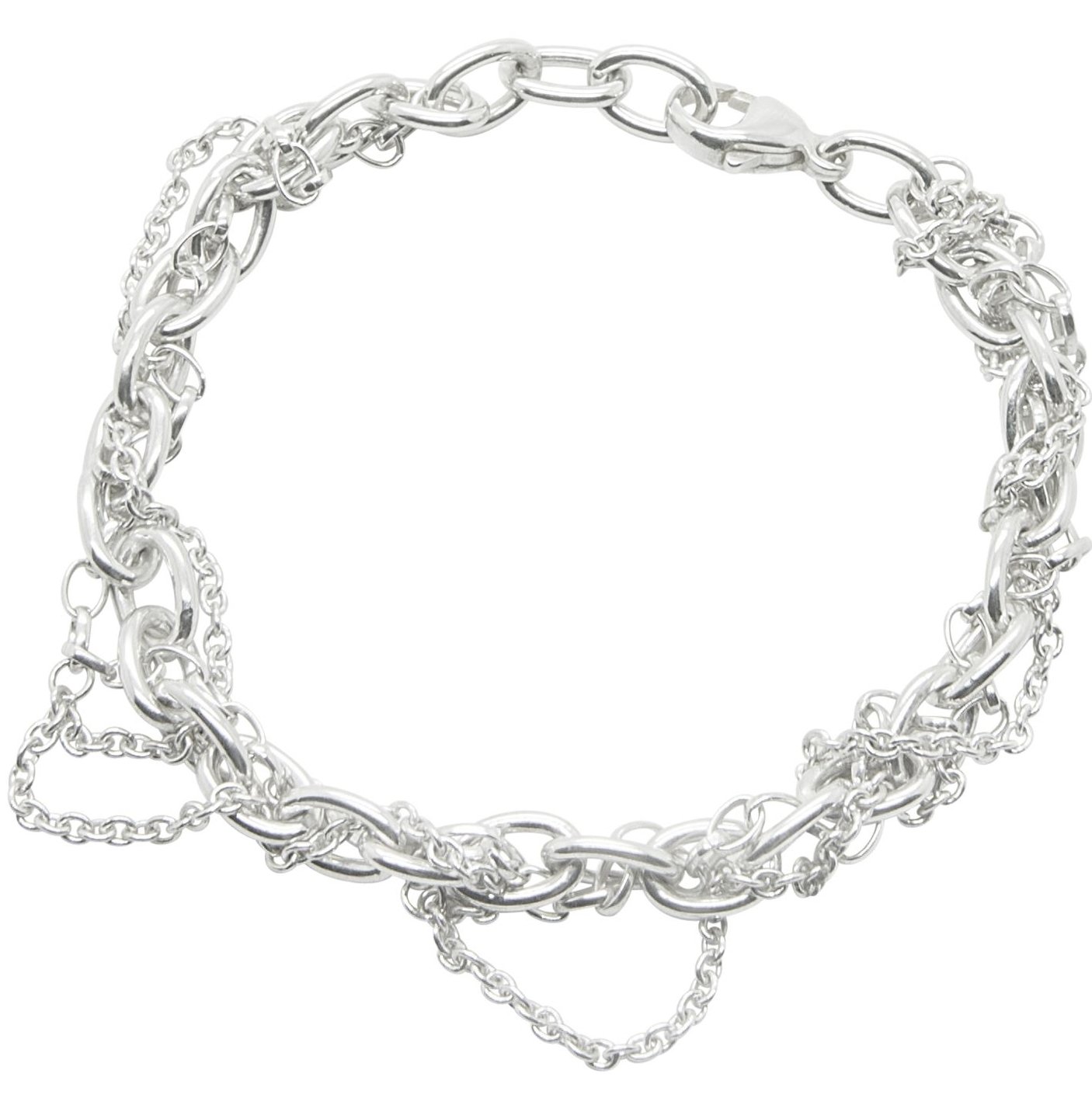 Contemporary, handmade jewellery - chain reaction bracelet