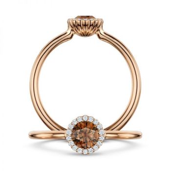 Cannelle Chocolate_diamond and rose gold