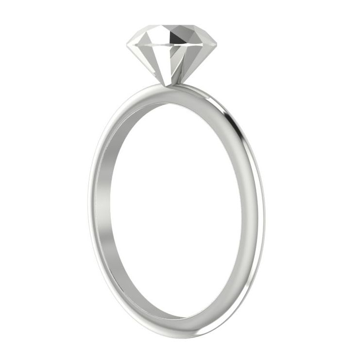 Viva - Silver Diamond Rock Ring