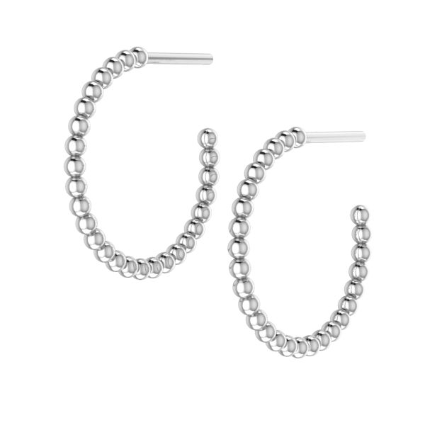 alto modern hoop earrings