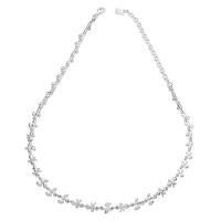 Fine Silver Splat Necklace