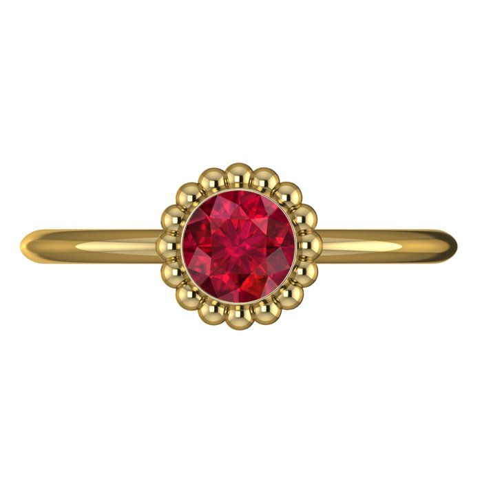 Alto, Yellow Gold and Ruby