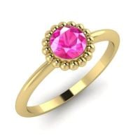 Alto, Yellow Gold and Pink Sapphire