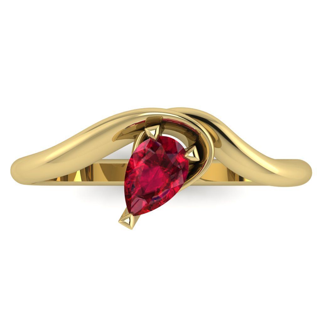 Enchanted: Ruby & Yellow Gold