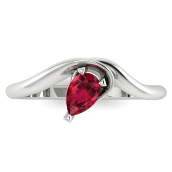 Enchanted: Ruby & White Gold