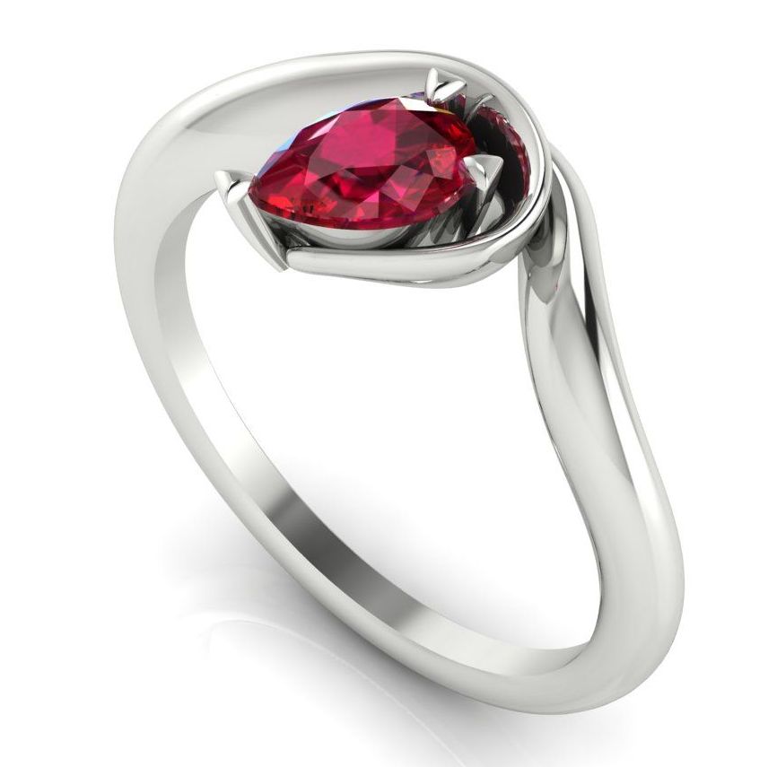 Enchanted: Ruby & White Gold