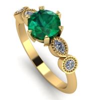 Milena - Emerald and Diamonds