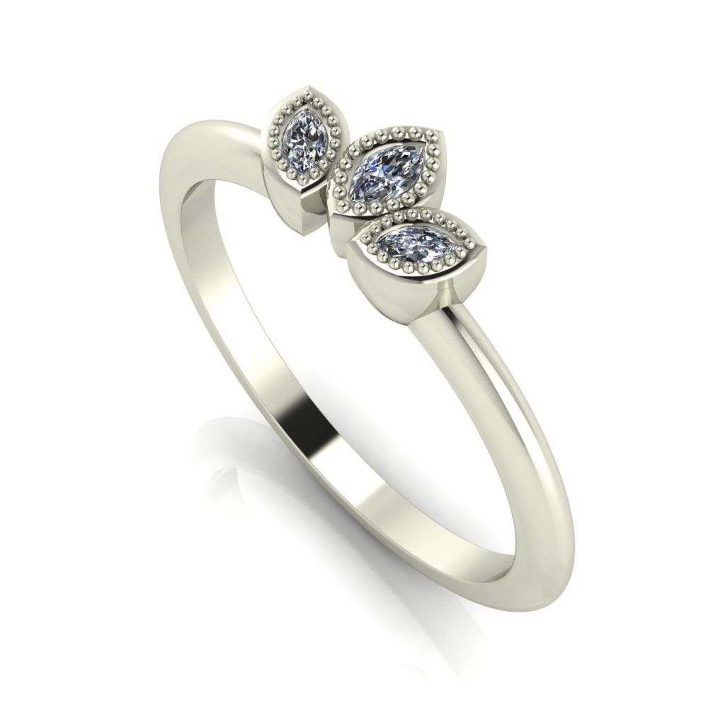 Astraea Liberty Echo - Diamonds & White Gold Ring