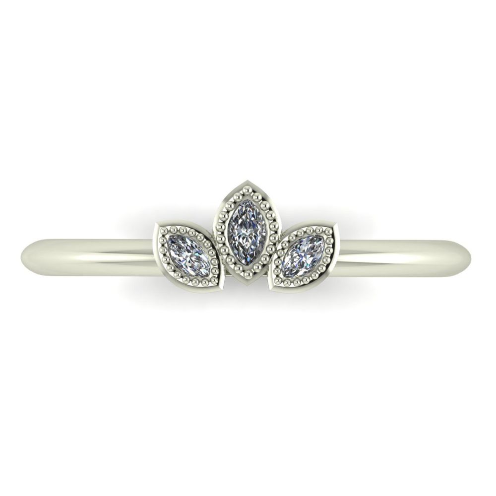 Astraea Echo - Diamonds & White Gold Ring