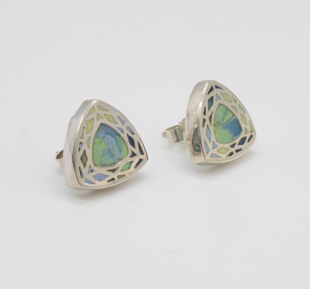 Facets Opal Earrings - WAS £125