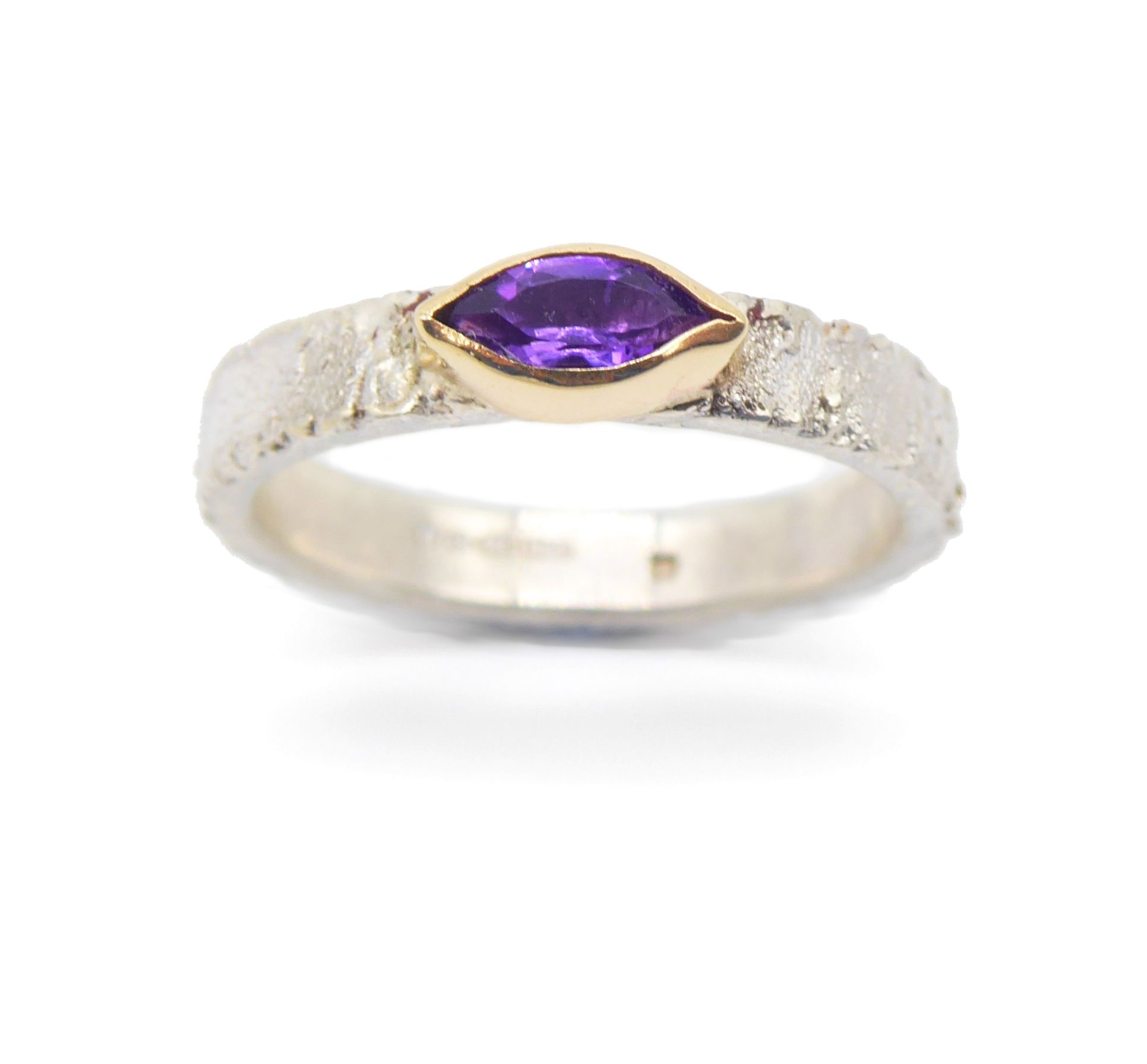 Amethyst Silver Ring