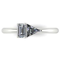 Elektra Toi Et Moi Ring - Diamond & White Gold