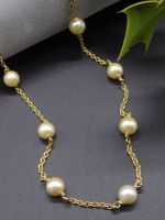 Pearl and Gold Chain Necklace