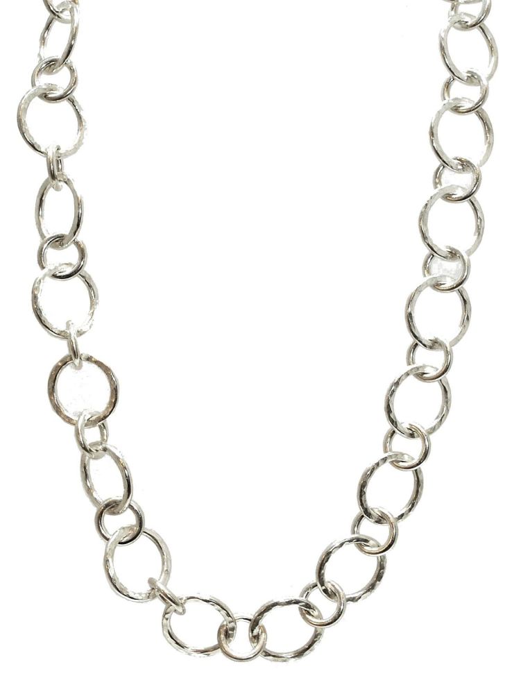 Vanilla Link - Handmade Silver Chain Necklace