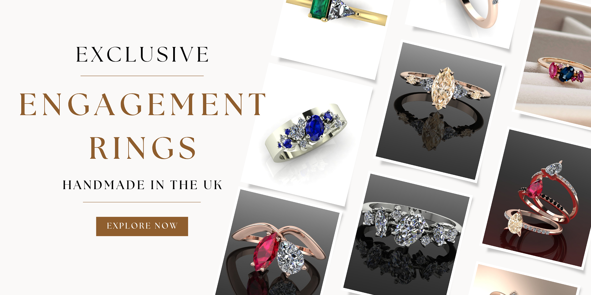 Shop our unique and exclusive engagement rings
