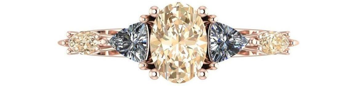 The Maisie Engagement Ring Collection - Rose Gold