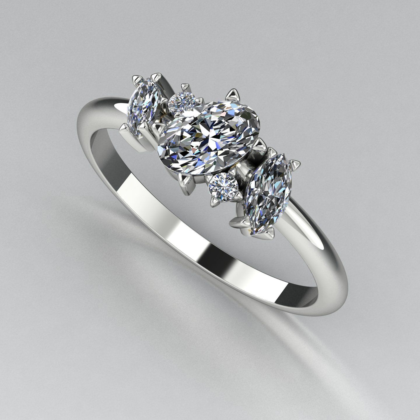 The Atlantis Diamond Engagement Ring
