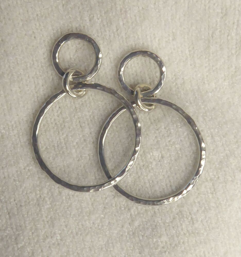 Vanilla Links Drop Earrings - Large