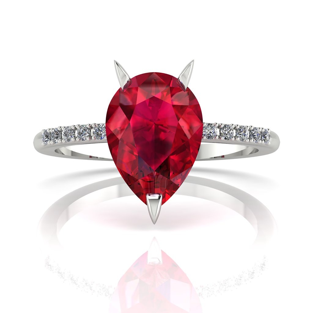 ruby engagement rings
