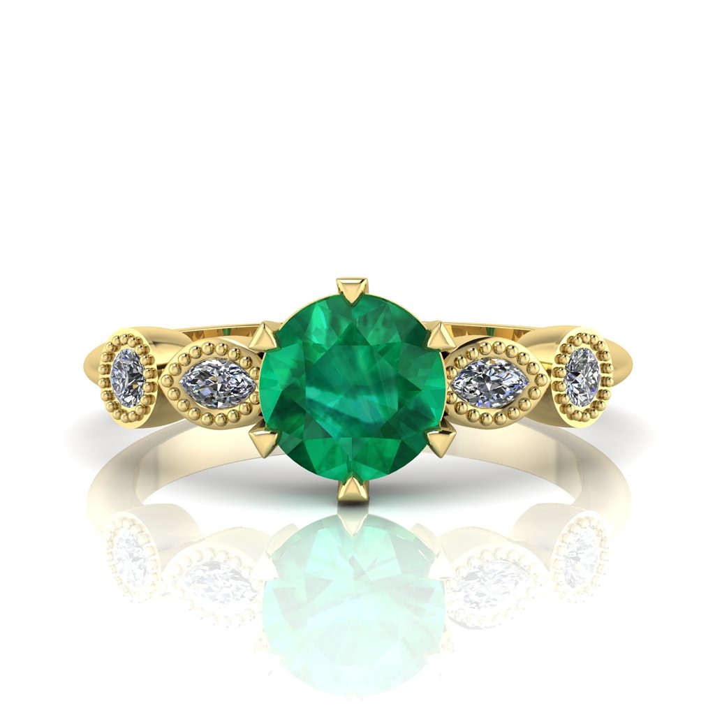 emerald engagement rings