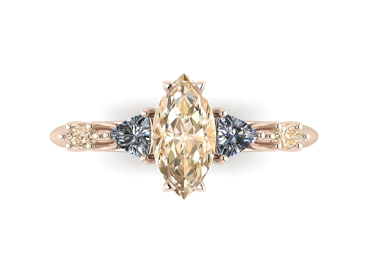 Contemporary Rings - The Maisie